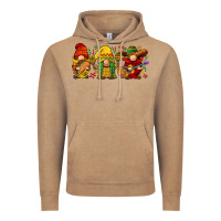Vintage Coffee cinco de mayo gnomies Vintage Hoodie - BarkalooDesign