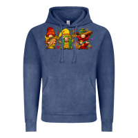 Vintage Denim cinco de mayo gnomies Vintage Hoodie - BarkalooDesign