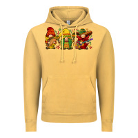 Vintage Mustard cinco de mayo gnomies Vintage Hoodie - BarkalooDesign