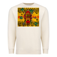 Sandshell african mask tumbler Premium Sweatshirt - BundleAndBundleShop