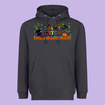 Salty Witch Libbey Glass Heavyweight Hoodie Designed By Bundleandbundleshop