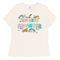 Bone 100 days brighter Ladies Tee - MaliasSmallBusiness