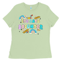 Matcha 100 days brighter Ladies Tee - MaliasSmallBusiness