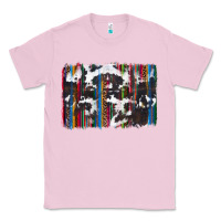 Bubblegum Pink cowhide, leopard serape backgraund Classic Tee - JahusDesignShop