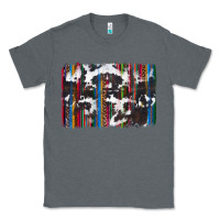Charcoal Heather cowhide, leopard serape backgraund Classic Tee - JahusDesignShop