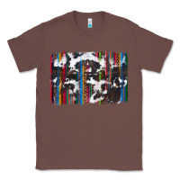 Chestnut cowhide, leopard serape backgraund Classic Tee - JahusDesignShop