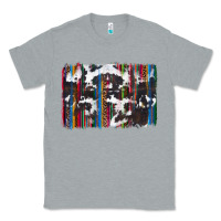 Heather Grey cowhide, leopard serape backgraund Classic Tee - JahusDesignShop
