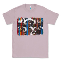 Lilac cowhide, leopard serape backgraund Classic Tee - JahusDesignShop