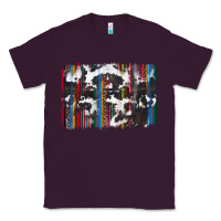 Plum cowhide, leopard serape backgraund Classic Tee - JahusDesignShop