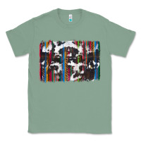 Sage cowhide, leopard serape backgraund Classic Tee - JahusDesignShop