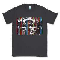 Smoke cowhide, leopard serape backgraund Classic Tee - JahusDesignShop