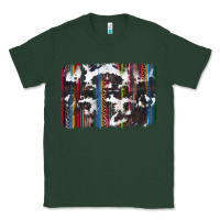 Cowhide, Leopard Serape Backgraund Classic Tee | Teevron