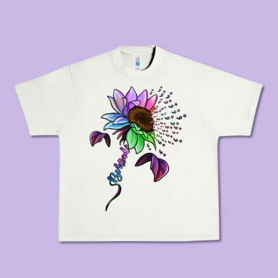 Be Kind Autism Awareness Urban Heavy Tee Designed By Bettercallsaul