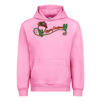 Fuchsia Pink merry christmas western Urban Hoodie - CowhideDigitalArt