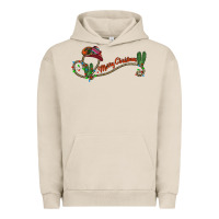Pigment French Oak merry christmas western Urban Hoodie - CowhideDigitalArt