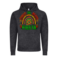 Vintage Black cinco de mayo fiesta rainbow Vintage Hoodie - BarkalooDesign