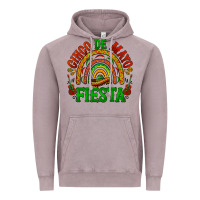 Vintage Zinc cinco de mayo fiesta rainbow Vintage Hoodie - BarkalooDesign