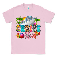 Bubblegum Pink cruise life Classic Tee - Artiststas