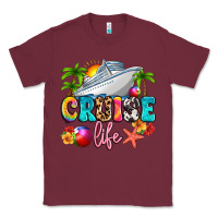 Burgundy cruise life Classic Tee - Artiststas