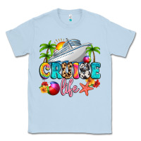 Dusty Blue cruise life Classic Tee - Artiststas