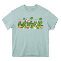 Arona st patricks love nurse Heavy Core Tee - MaliasSmallBusiness