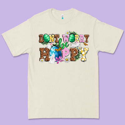 Don't Worry Be Hoppy Premium Tee Designed By Nancycooperartshop