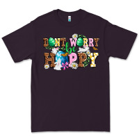 Plum Don't worry be hoppy Premium Tee - NancyCooperArtShop
