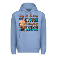 Colony Blue Plan For The Day Coffee Camping Wine Frappe Coffee Premium Hoodie - FaDigitalArtStudio
