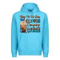 Ocean Blue Plan For The Day Coffee Camping Wine Frappe Coffee Premium Hoodie - FaDigitalArtStudio