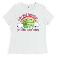 White make your own sugar be your own daddy Ladies Tee - MaliasSmallBusiness