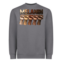 Storm melanin juneteenth Heavyweight Sweatshirt - CowGirlArtShop