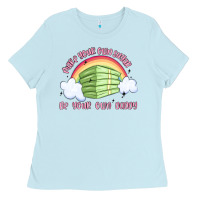 Baby Blue make your own sugar be your own daddy Ladies Tee - MaliasSmallBusiness