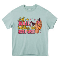 Arona just a nail boss building her empire Heavy Core Tee - MaliasSmallBusiness