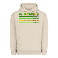 Pigment French Oak st. patrick's lucky clover  artiststas Urban Hoodie - Artiststas