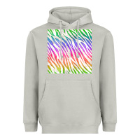 Moon Dust watercolor rainbow zebra seamless pattern Heavyweight Hoodie - BundleAndBundleShop