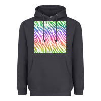 Smoke watercolor rainbow zebra seamless pattern Heavyweight Hoodie - BundleAndBundleShop