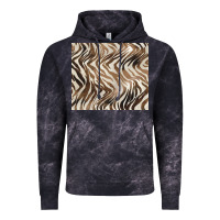 Cloud Black brown zebra Vintage Hoodie - BarkalooDesign
