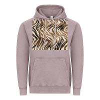 Vintage Zinc brown zebra Vintage Hoodie - BarkalooDesign