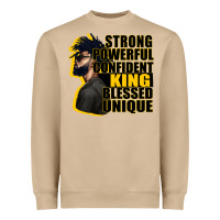Mushroom strong powerful confident king blessed unique Heavyweight Sweatshirt - CowGirlArtShop