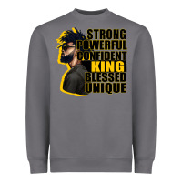 Storm strong powerful confident king blessed unique Heavyweight Sweatshirt - CowGirlArtShop