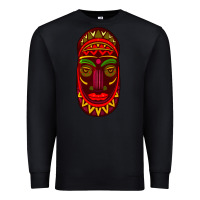 Black african masks 3 Premium Sweatshirt - BundleAndBundleShop