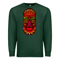 Sports Green african masks 3 Premium Sweatshirt - BundleAndBundleShop