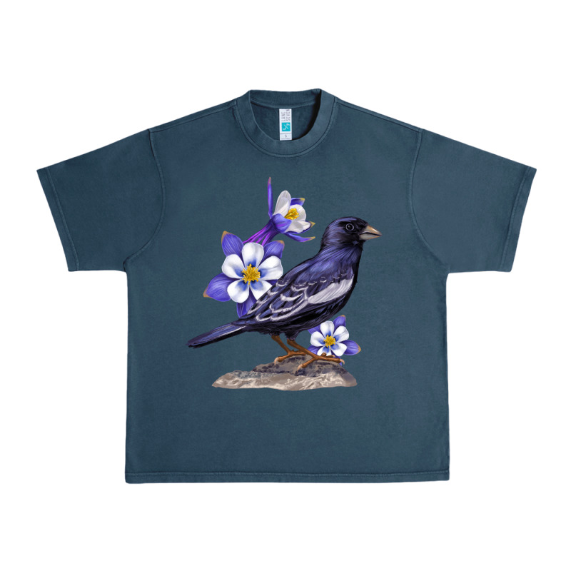 Colorado Lark Mountain Bunting Bird Urban Heavy Tee by Bettercallsaul | Teevron