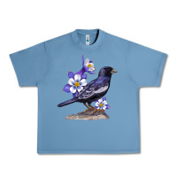 Pebble Blue Colorado Lark Mountain Bunting Bird Urban Heavy Tee - Bettercallsaul