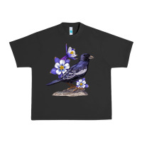 Pigment Black Colorado Lark Mountain Bunting Bird Urban Heavy Tee - Bettercallsaul
