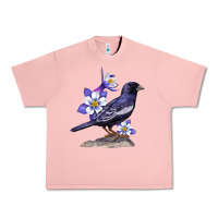 Salmon Colorado Lark Mountain Bunting Bird Urban Heavy Tee - Bettercallsaul
