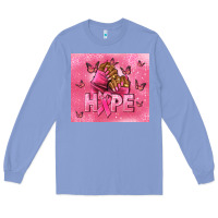 Colony Blue hope cancer nails Long Sleeve Tee - NancyCooperArtShop