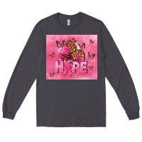 Smoke hope cancer nails Long Sleeve Tee - NancyCooperArtShop