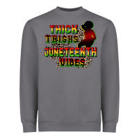 Storm thick thighs juneteenth vibes cowgirl Heavyweight Sweatshirt - CowGirlArtShop