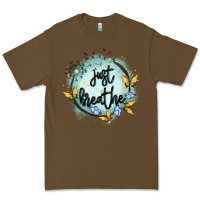 Cacao just breathe Premium Tee - MaliasSmallBusiness